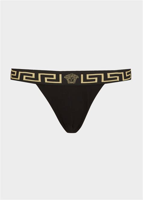 versace greek key band thong|Nordstrom Rack Pacific Commons Shopping Center.